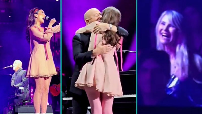 Billy Joel wows with father-daughter duet before serenading his 'Uptown Girl' ex-wife