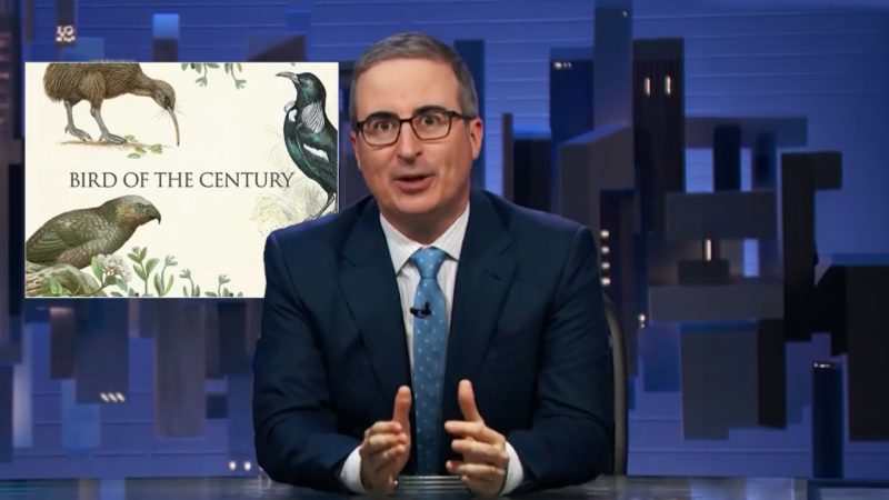 'Tremendous fun': John Oliver makes 'Bird of the Century' victory speech, says 'NZ was perfect'