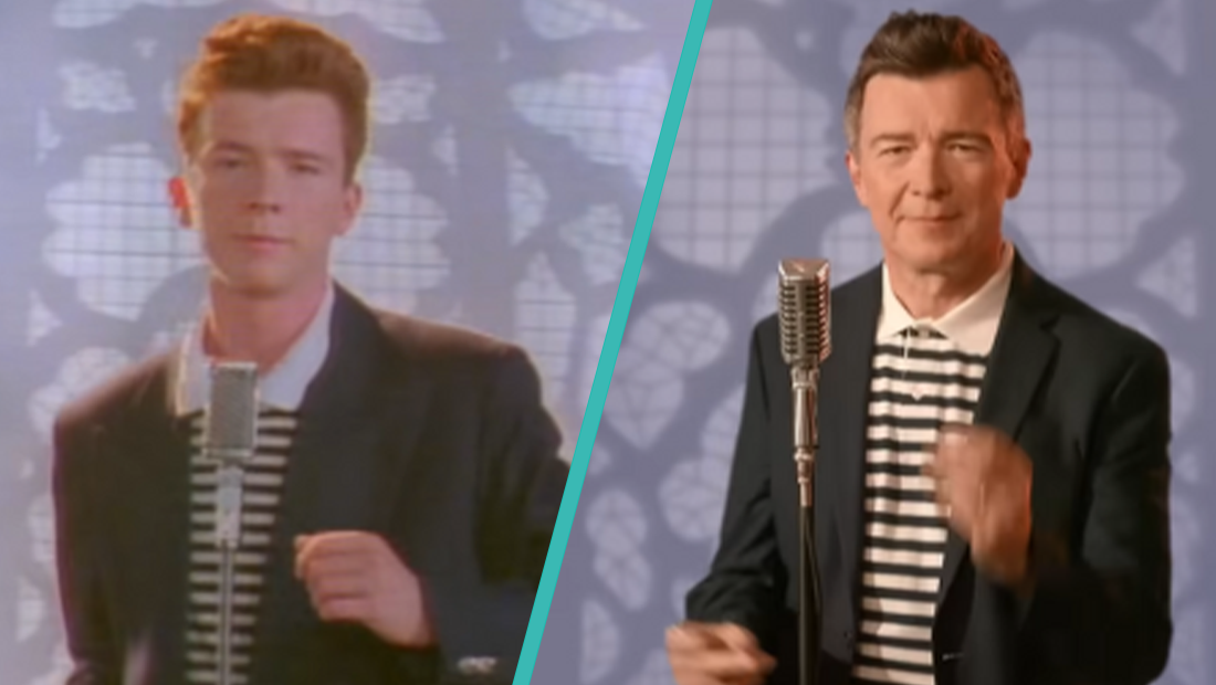 Rick Astley perfectly recreated his hit 'Never Gonna Give You Up' 35 ...