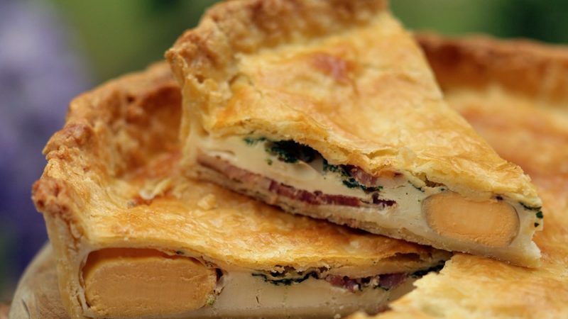 The perfect bacon and egg pie recipe for a cold winters night