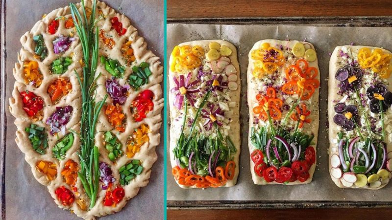 'Garden Flatbreads' are the newest baking trend and they are gorgeous