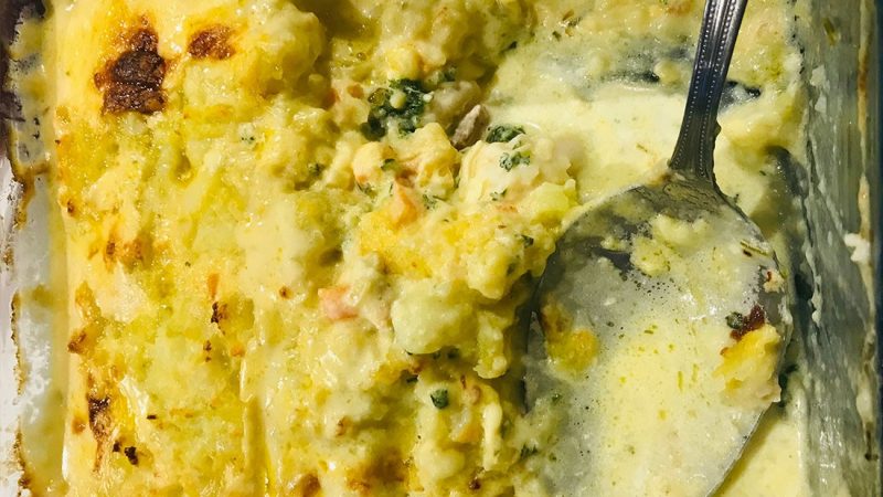Ali Leonard tests out Jamie's Fantastic Fish Pie recipe with great results