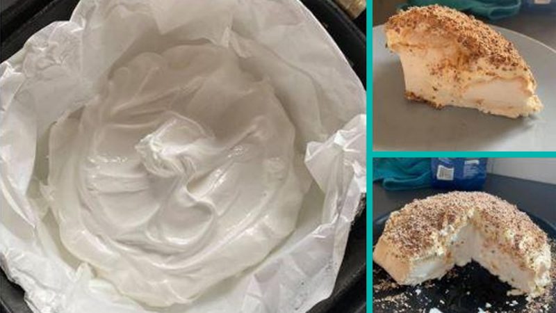 Woman shows easy way to make perfect pavlova in air fryer