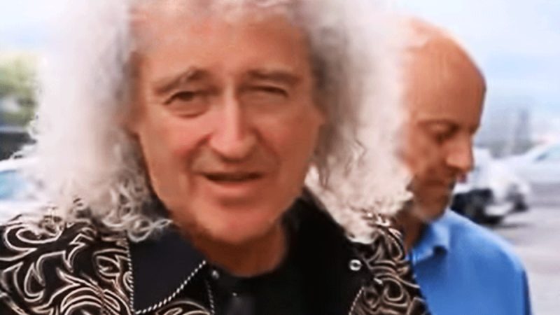 Brian May forced to scold annoying Aussie paparazzi after they refuse to leave him alone