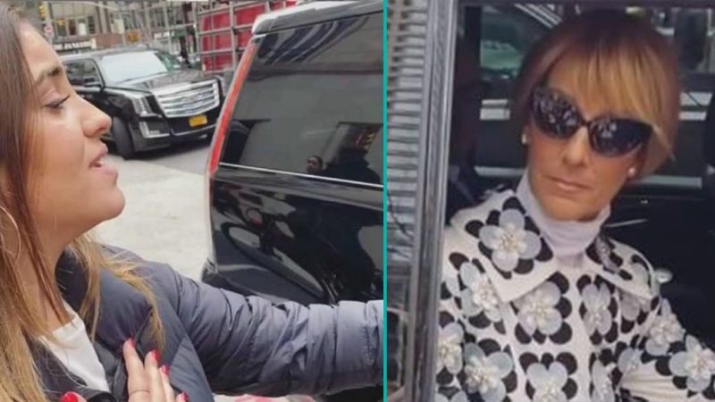 Céline Dion has hilarious reaction to fan who comes up to her and randomly starts singing