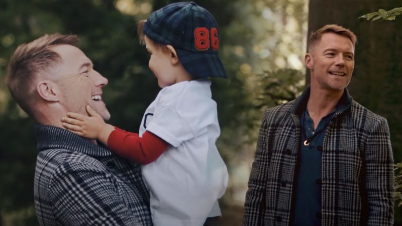 Ronan Keating's adorable three-year-old son is the star of his latest music video