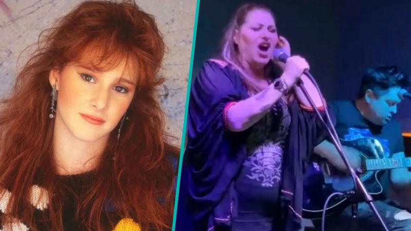 80s singer Tiffany has shambles of performance while singing her most iconic song