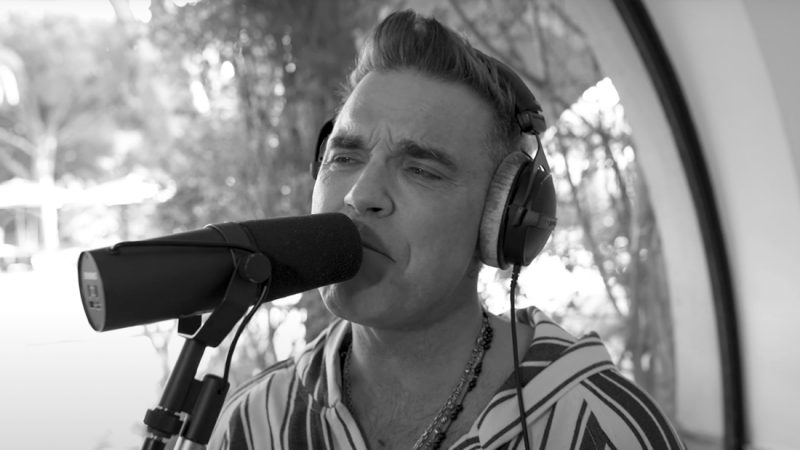 Robbie Williams releases new single 'Lost' which has a very "classic Robbie vibe" to it