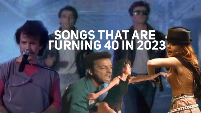 Here are the songs that are turning 40 in 2023