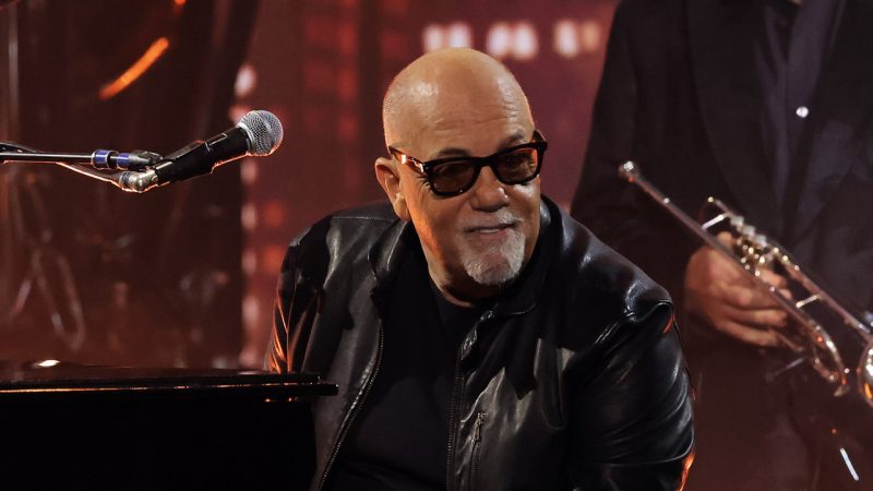 Billy Joel makes rare appearance with family to perform his new song at the 2024 Grammy Awards