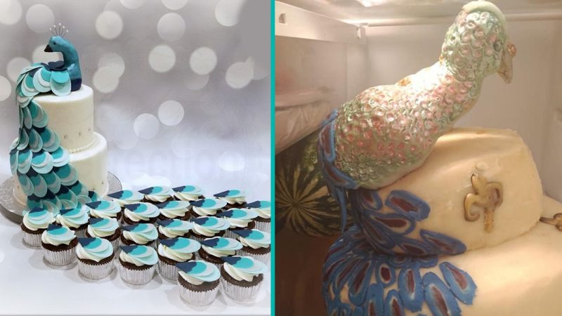 Bride shocked after baker makes her cake that looks absolutely nothing like she wanted