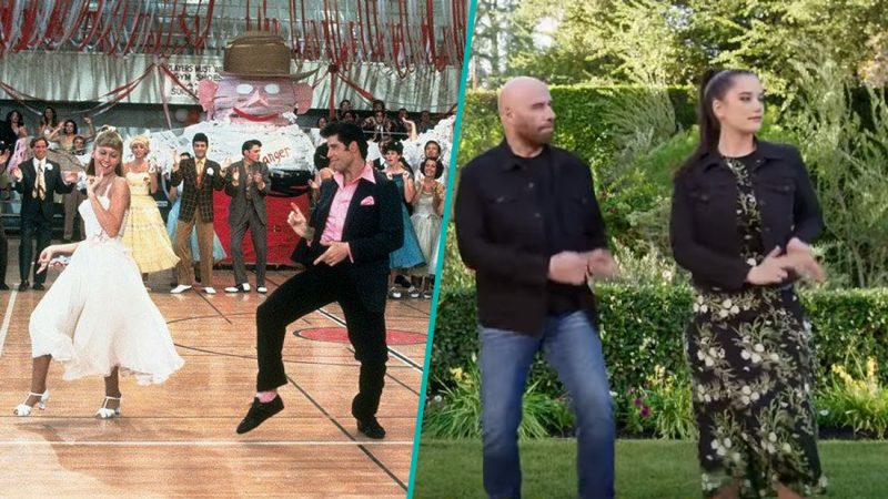 John Travolta and his daughter recreate the iconic 'Grease' dance in gorgeous new video
