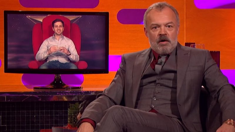 Graham Norton shares hilarious video of all the Kiwi's that have sat in his red chair