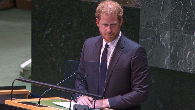 Prince Harry reveals why he's feeling 'battered and helpless' in emotional speech