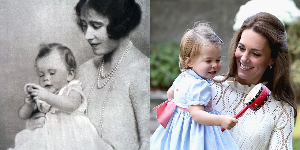 Royal family members that Princess Charlotte looks almost identical to