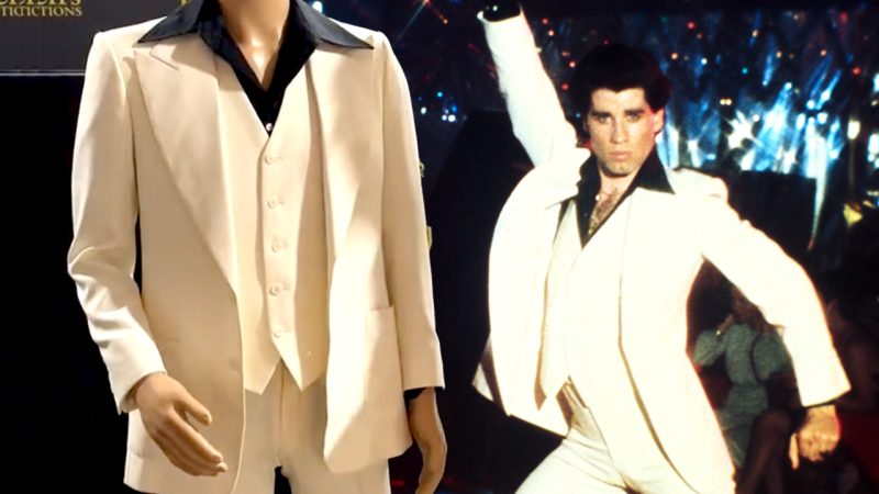 John Travolta's iconic Saturday Night Fever suit up for auction