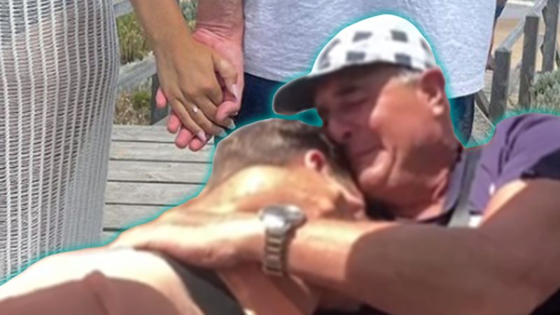 This father's reaction to his future son-in-law asking for his blessing will melt your heart