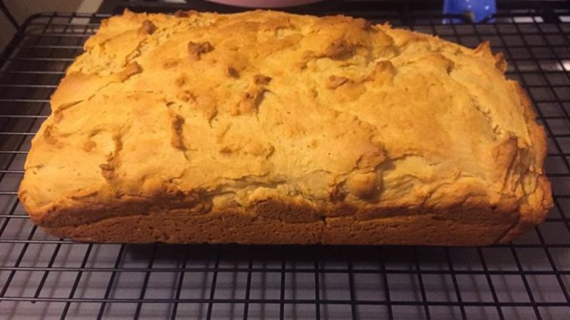 Home bakers are loving this recipe for Peanut Butter Bread - that uses no yeast