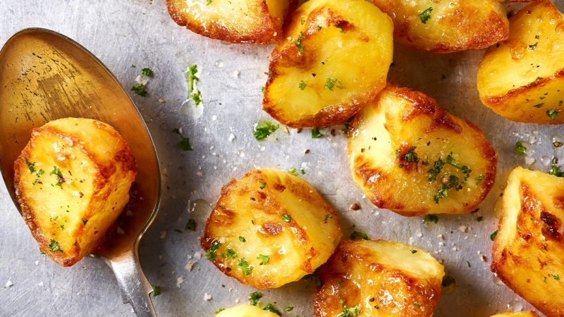 Woman reveals her secret recipe to the best crispy potatoes is none other than Marmite