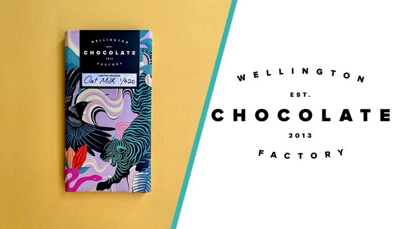 Wellington Chocolate Factory release vegan Oat Milk chocolate bar