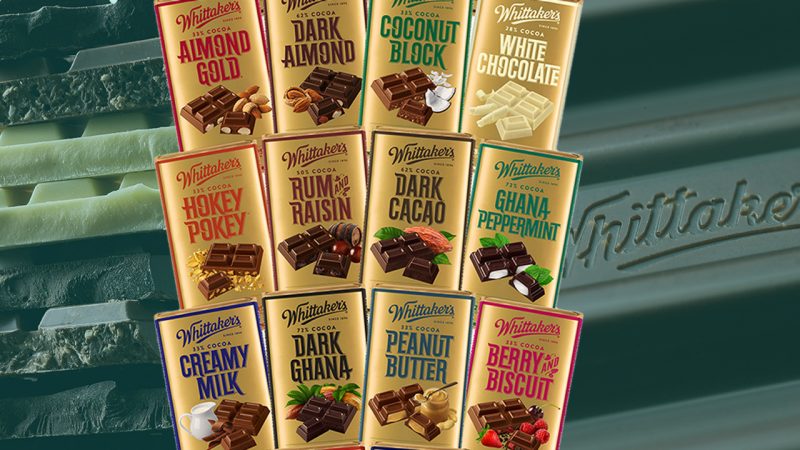 Whittaker's to increase their prices on chocolates next week