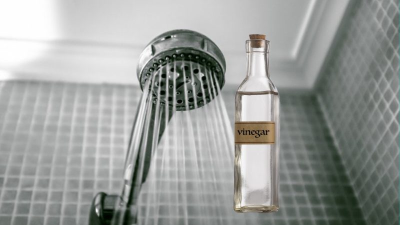 Internet discovers an easy way to clean shower heads with vinegar