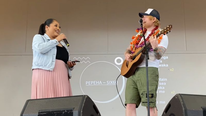 Auckland teacher performs a beautiful duet with Ed Sheeran on 'Thinking Out Loud'