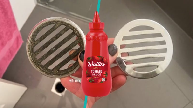 Latest tomato sauce cleaning trend to get your drains sparkling
