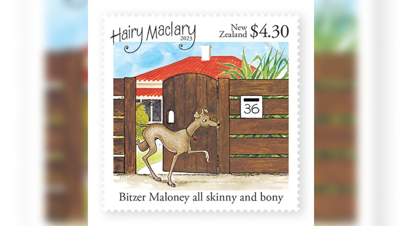 NZ Post celebrates 40 years of Hairy Maclary books with special stamp release