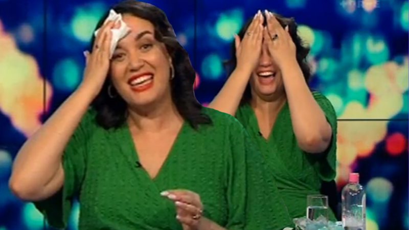 The Project's Kanoa Lloyd wipes makeup off live while talking unrealistic beauty standards