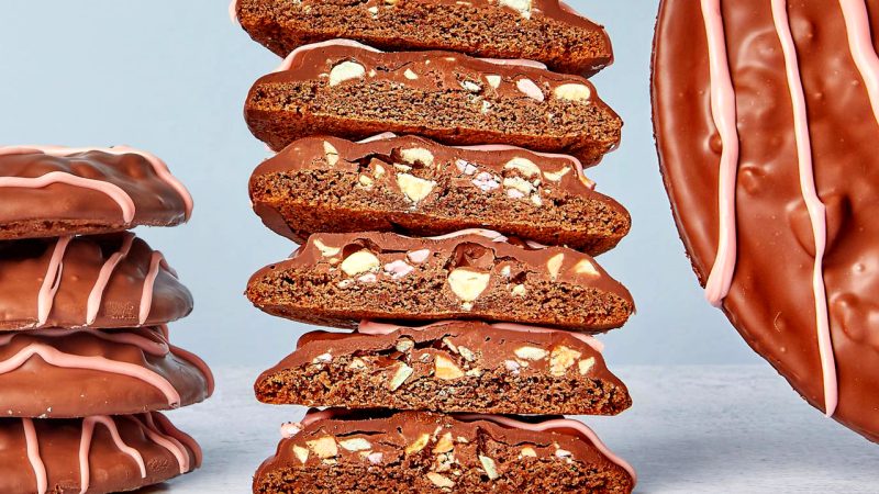Moustache Cookie Bar created a giant version of candy squiggles that you can get delivered