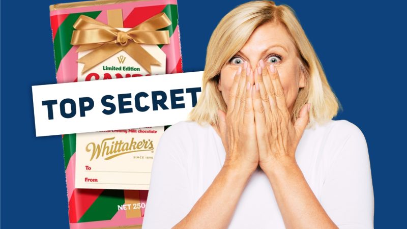 Whittaker's Candy Cane Chocolate Error Release