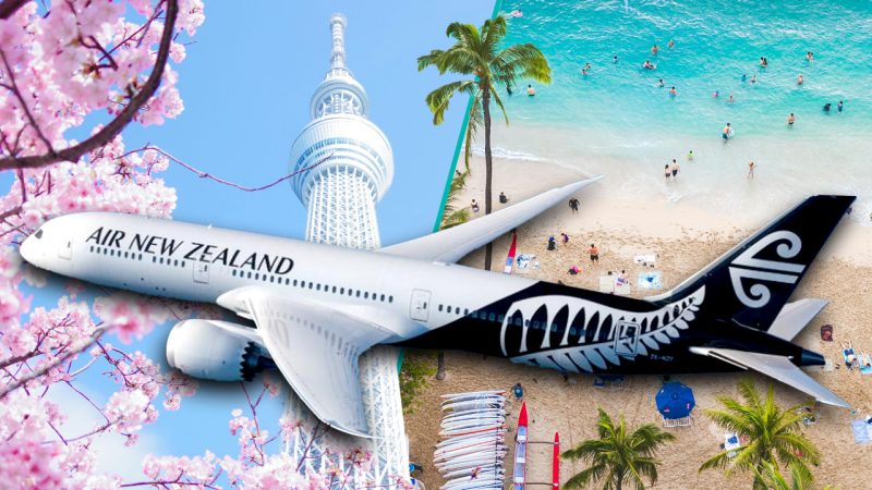 Air NZ has a sale on cheap flights to Asia and Hawaii right now - but it ends soon!