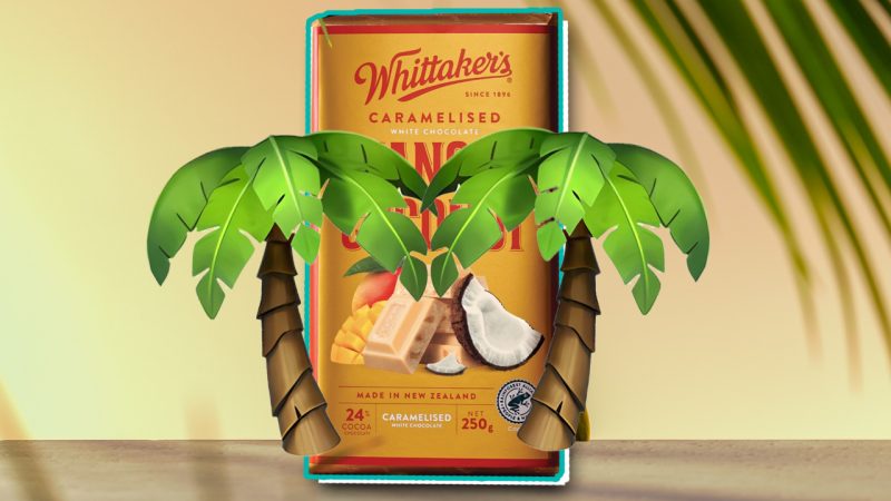 Whittaker's is releasing a new tropical flavoured block inspired by sticky rice pudding